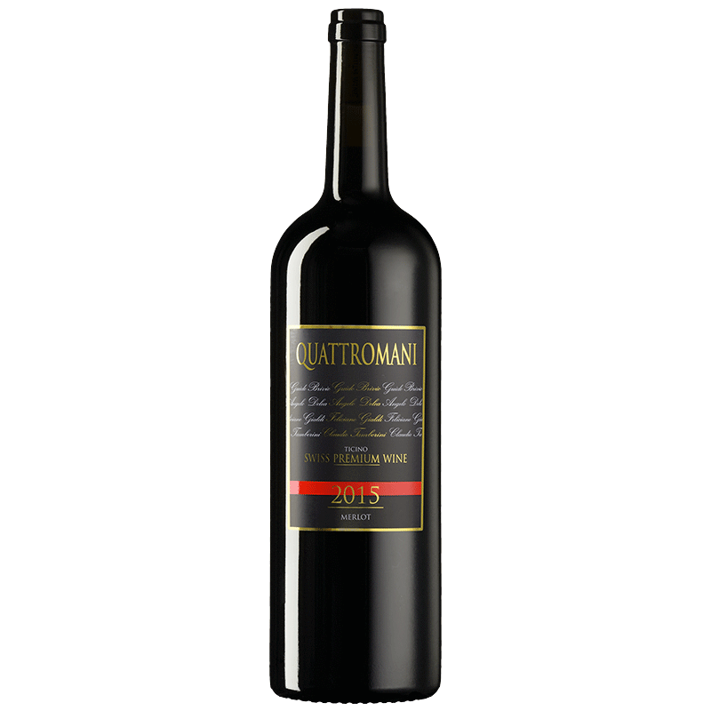 Quattromani Merlot Cuvée Ticino Doc Delea Vini e Distillati