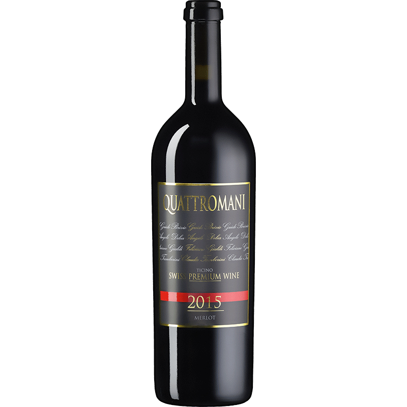 Quattromani Merlot Cuvée Ticino Doc Delea Vini e Distillati